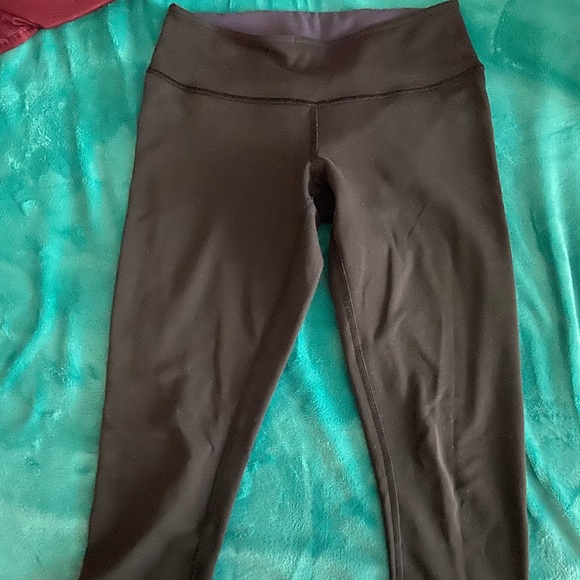 Lululemon cropped reversible leggings - Picture 1 of 2